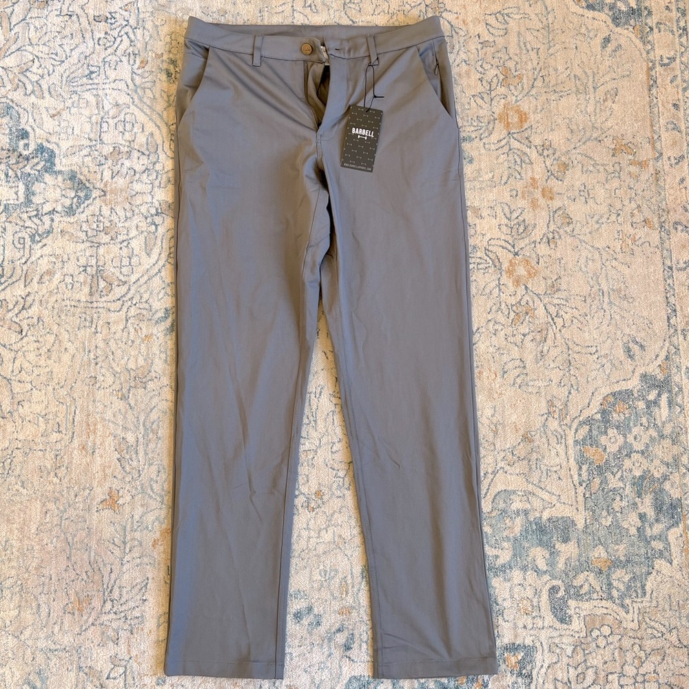 Barbell Apparel Men’s Chino pant in Grey size 30 waist